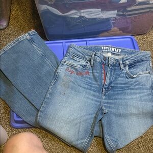 Idyllwind Blue Embroidered Boot Cut Jeans